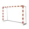 Jim Sports Juego Porterías Fútbol Sala Metálicas Trasladables (80 X 80 Mm) -tienda de material de futbol agujas jim sports juego porterias futbol sala metalicas trasladables 80x80mm rojo blanco 0