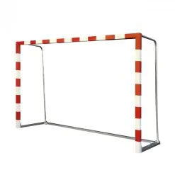 Jim Sports Juego Porterías Fútbol Sala Metálicas Trasladables (80 X 80 Mm)