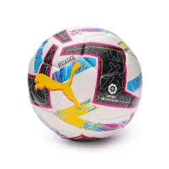 Balón Puma LaLiga 1 Orbita Hybrid "El Clásico" 2022-2023 -tienda de material de futbol balon puma laliga 1 orbita hybrid el clasico 2022 2023 white beetroot purple blue atoll 1