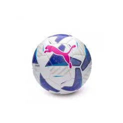 Balón Puma Mini Serie A Orbita MS 2022-2023 -tienda de material de futbol balon puma mini serie a orbita ms 2022 2023 puma white blue glimmer sunset glow 1