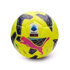 Balón Puma Serie A Orbita Hybrid 2022-2023 -tienda de material de futbol balon puma serie a orbita hybrid 2022 2023 lemon tonic navy blue sunset glow 1