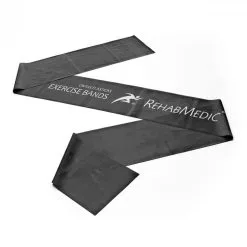 Banda Rehab Medic De Látex Resistencia Extra Fuerte Especial (1,5 M) -tienda de material de futbol banda rehab medic latex para ejercicio 15m negro 1