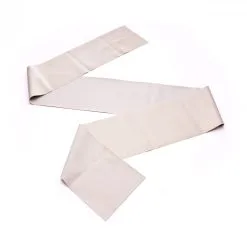 Banda Rehab Medic De Látex Resistencia Muy Fuerte (1,5 M) -tienda de material de futbol banda rehab medic latex para ejercicio 15m resistencia super fuerte plata 1
