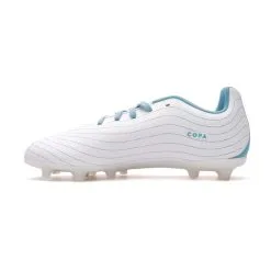 Bota Adidas Copa Pure .3 FG Niño -tienda de material de futbol bota adidas copa pure .3 fg nino white grey two preloved blue 2