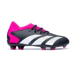 Bota Adidas Predator Accuracy .3 FG Niño -tienda de material de futbol bota adidas predator accuracy .3 fg nino core black white shock pink 1