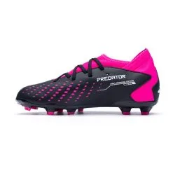 Bota Adidas Predator Accuracy .3 FG Niño -tienda de material de futbol bota adidas predator accuracy .3 fg nino core black white shock pink 2
