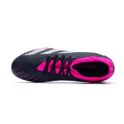 Bota Adidas Predator Accuracy .3 Turf -tienda de material de futbol bota adidas predator accuracy .3 turf black white shock pink 4