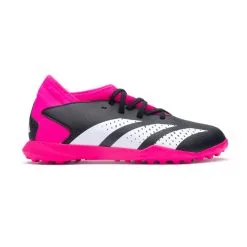 Bota Adidas Predator Accuracy .3 Turf Niño -tienda de material de futbol bota adidas predator accuracy .3 turf nino core black white shock pink 1