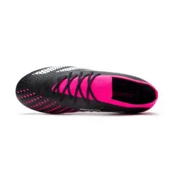 Bota Adidas Predator Accuracy .1 L FG -tienda de material de futbol bota adidas predator accuracy.1 l fg core black white shock pink 4