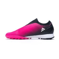 Bota Adidas X Speedportal .3 LL Turf -tienda de material de futbol bota adidas x speedportal .3 ll turf shock pink zero metallic core black 2
