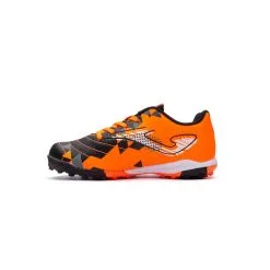 Bota Joma Propulsion Turf Niño -tienda de material de futbol bota joma propulsion turf nino naranja negro 2