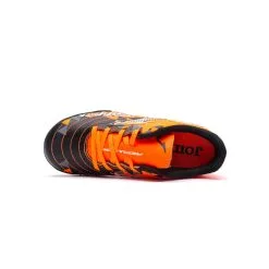 Bota Joma Propulsion Turf Niño -tienda de material de futbol bota joma propulsion turf nino naranja negro 4