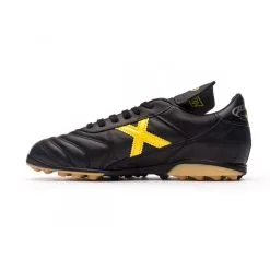 Bota Munich Mundial -tienda de material de futbol bota munich mundial turf black yellow 2