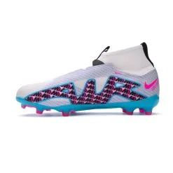 Bota Nike Air Zoom Mercurial Superfly 9 Pro FG Niño -tienda de material de futbol bota nike air zoom mercurial superfly 9 pro fg nino white baltic blue pink blast 2