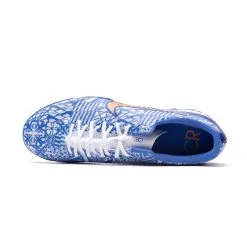 Bota Nike Air Zoom Mercurial Vapor 15 Academy CR7 Turf -tienda de material de futbol bota nike air zoom mercurial vapor 15 academy cr7 turf blanco 4