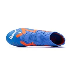Bota Puma Future Match FG/AG Mujer -tienda de material de futbol bota puma future match fgag mujer blue glimmer white ultra orange 9