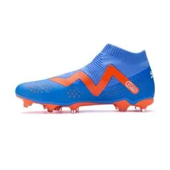 Bota Puma Future Match+ LL FG/AG -tienda de material de futbol bota puma future match ll fgag blue glimmer white ultra orange 2