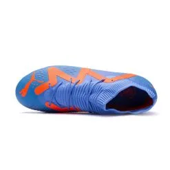 Bota Puma Future Match MG Niño 11 Bota Puma Future Match MG Niño -tienda de material de futbol bota puma future match mg nino blue glimmer white ultra orange 4
