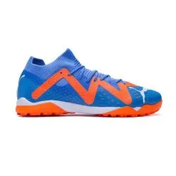 Bota Puma Future Match Turf -tienda de material de futbol bota puma future match turf blue glimmer white ultra orange 1
