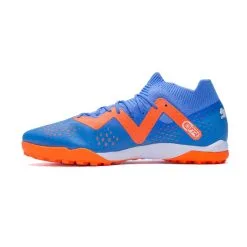 Bota Puma Future Match Turf -tienda de material de futbol bota puma future match turf blue glimmer white ultra orange 2