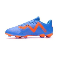 Bota Puma Future Play FG/AG Niño 9 Bota Puma Future Play FG/AG Niño -tienda de material de futbol bota puma future play fgag nino blue glimmer white ultra orange 2