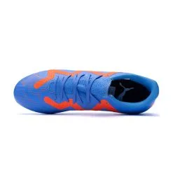 Bota Puma Future Play MG -tienda de material de futbol bota puma future play mg blue glimmer white ultra orange 4