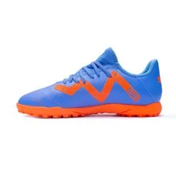 Bota Puma Future Play Turf Niño -tienda de material de futbol bota puma future play turf nino blue glimmer white ultra orange 2