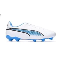 Bota Puma King Match FG/AG Niño 8 Bota Puma King Match FG/AG Niño -tienda de material de futbol bota puma king match fgag nino blanco 1