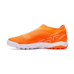 Bota Puma Ultra Match LL Turf + Mid Niño 9 Bota Puma Ultra Match LL Turf + Mid Niño -tienda de material de futbol bota puma ultra match ll turf mid nino ultra orange white blue glimmer 2