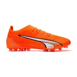 Bota Puma Ultra Match MG -tienda de material de futbol bota puma ultra match mg ultra orange white blue glimmer 1