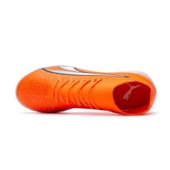 Bota Puma Ultra Match Turf -tienda de material de futbol bota puma ultra match turf ultra orange white blue glimmer 4