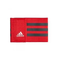Brazalete Adidas Capitán Armband 8 Brazalete Adidas Capitán Armband -tienda de material de futbol brazalete adidas capitan armband scarlet dark grey white 1
