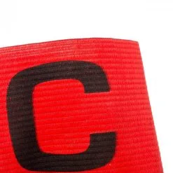 Brazalete SP Fútbol Capitán Con Elástico Ajustable -tienda de material de futbol brazalete sp de capitan con elastico ajustable rojo 1