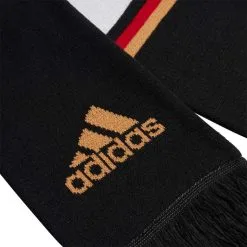 Bufanda Adidas Alemania Mundial Qatar 2022 -tienda de material de futbol bufanda adidas alemania mundial qatar 2022 black tactile gold metallic 2