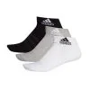 Calcetines Adidas Cushion Ankle (3 Pares) -tienda de material de futbol calcetines adidas cush ank 3 pares black grey white 0