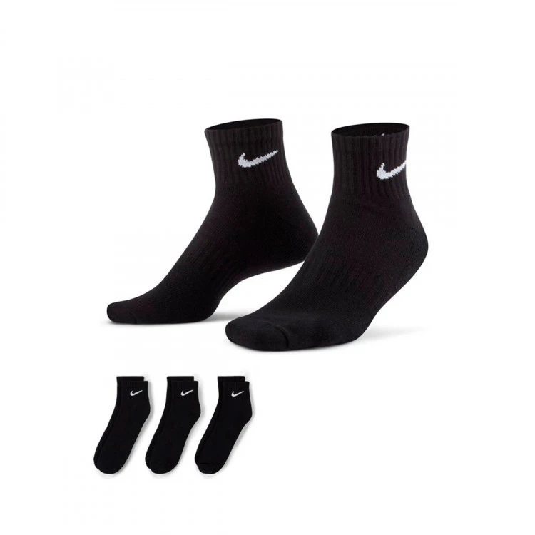 Calcetines Nike Everyday Cushioned Ankle (3 Pares) 3 Calcetines Nike Everyday Cushioned Ankle (3 Pares)