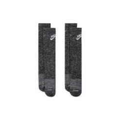 Calcetines Nike Everyday Plus Cushioned Crew (2 Pares) -tienda de material de futbol calcetines nike everyday plus cush crew black white 1