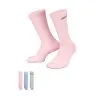 Calcetines Nike Everyday Plus Cushioned Crew (3 Pares) 1 Calcetines Nike Everyday Plus Cushioned Crew (3 Pares) -tienda de material de futbol calcetines nike everyday plus cushioned crew 3 pares light silversail cobablisssail pink foam ashe 0