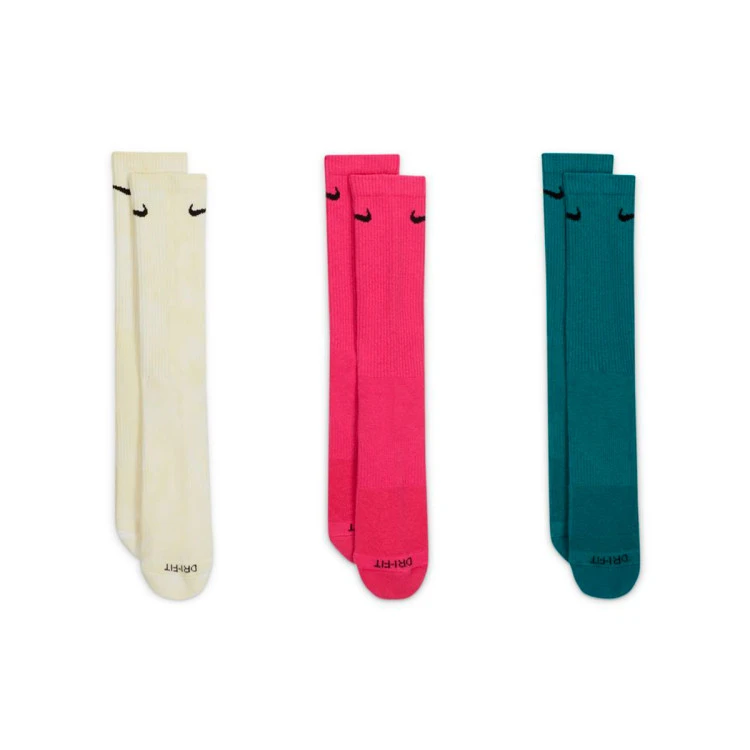 Calcetines Nike Everyday Plus Cushioned Crew (3 Pares) 4 Calcetines Nike Everyday Plus Cushioned Crew (3 Pares) - Imagen 2