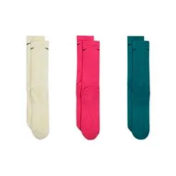 Calcetines Nike Everyday Plus Cushioned Crew (3 Pares) 8 Calcetines Nike Everyday Plus Cushioned Crew (3 Pares) -tienda de material de futbol calcetines nike everyday plus cushioned crew 3 pares mineral teal black active fuchsia black citro 2