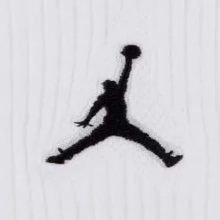Calcetines Nike Jordan (3 Pares) 6 Calcetines Nike Jordan (3 Pares) -tienda de material de futbol calcetines nike jordan 3 pares white black 1