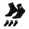 Calcetines Nike Everyday Essential Ankle (3 Pares) -tienda de material de futbol calcetines nike nsw everyday essential ankle 3 pares black 0 1