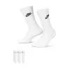 Calcetines Nike Sportswear Everyday Essential (3 Pares) -tienda de material de futbol calcetines nike sportswear everyday essential 3 pares white 0