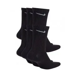 Calcetines Nike Training Crew (6 Pares) 6 Calcetines Nike Training Crew (6 Pares) -tienda de material de futbol calcetines nike training crew 6 pares black white 1