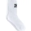 Calcetines Off The Pitch Block Logo Sock -tienda de material de futbol calcetines off the pitch block logo sock white 0