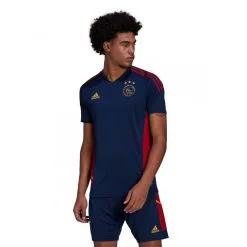 Camiseta Adidas Ajax De Ámsterdam Training 2022-2023 -tienda de material de futbol camiseta adidas ajax de amsterdam training 2022 2023 navy blue 2