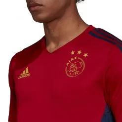 Camiseta Adidas Ajax De Ámsterdam Training 2022-2023 -tienda de material de futbol camiseta adidas ajax de amsterdam training 2022 2023 victory red 4