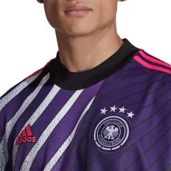Camiseta Adidas Alemania Fanswear Mundial Qatar 2022 -tienda de material de futbol camiseta adidas alemania fanswear mundial qatar 2022 black active purple 4