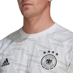 Camiseta Adidas Alemania Fanswear Mundial Qatar 2022 -tienda de material de futbol camiseta adidas alemania fanswear mundial qatar 2022 white 4