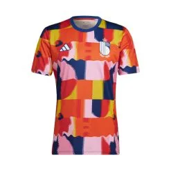 Camiseta Adidas Bélgica Pre-Match Mundial Qatar 2022